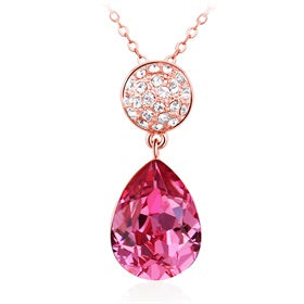 ZMC Women's Hot Pink Pendant Necklace - ZMC STORE