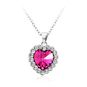 ZMC Women's Hot Pink Pendant Necklace - ZMC STORE