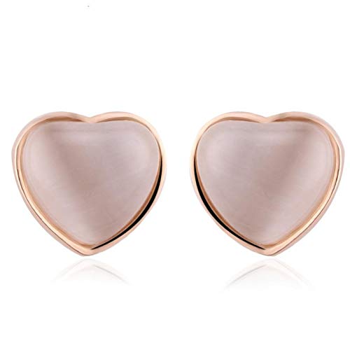 ZMC Women's Rhodium Plated Imitation Pearls Stud Earrings, White freeshipping - ZMC STORE