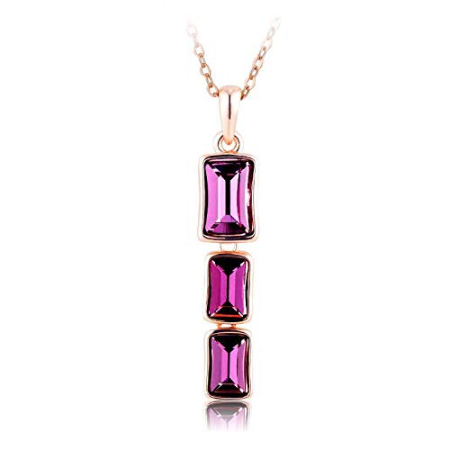 ZMC Women's Light Purple Pendant Necklace - ZMC STORE