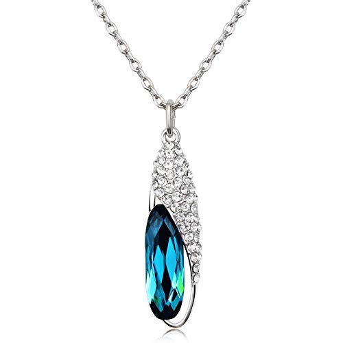 ZMC Women's Colorful Blue Pendant Necklace - ZMC STORE