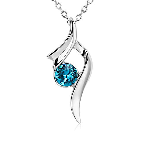 ZMC Women's Blue Pendant Necklace - ZMC STORE