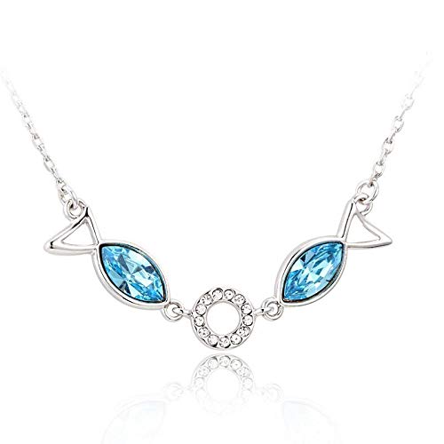 ZMC Women's Ocean Blue Locket Necklace - ZMC STORE
