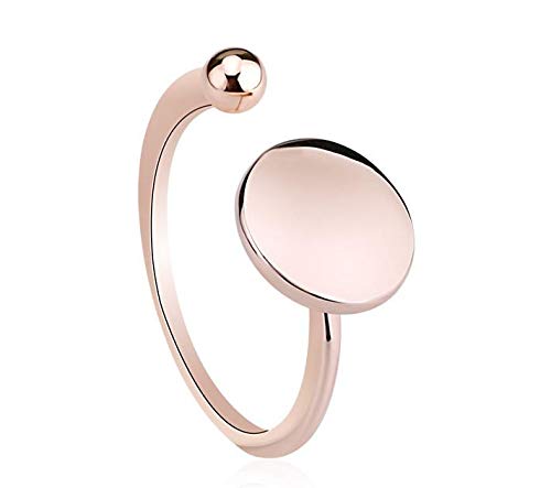 ZMC Women's Rose Gold Plated Alloy Fashion Ring - Free Size freeshipping - ZMC STORE