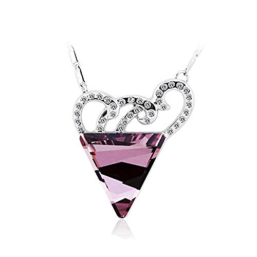 ZMC Women's Light Purple Pendant Necklace - ZMC STORE
