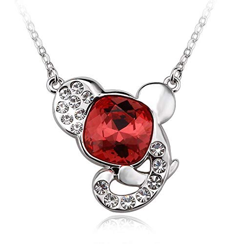 ZMC Women's Purplish Red Pendant Necklace freeshipping - ZMC STORE