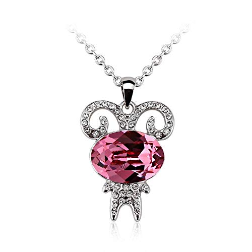 ZMC Women's Hot Pink Pendant Necklace - ZMC STORE