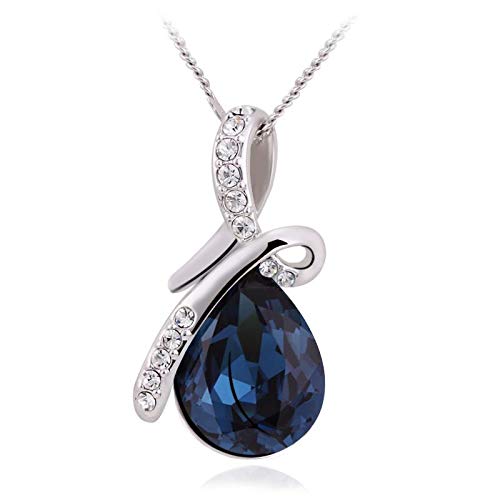 ZMC Women's Blue Black Pendant Necklace - ZMC STORE