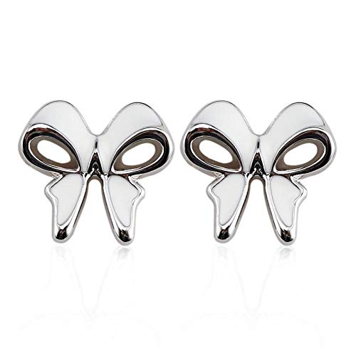 ZMC Women's Rhodium Plated Swarovski and Austrian Crystals Stud Earrings, Silver/ freeshipping - ZMC STORE