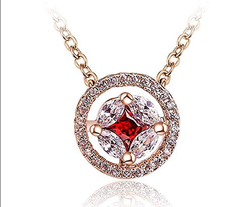 ZMC Women's Red Pendant Necklace freeshipping - ZMC STORE