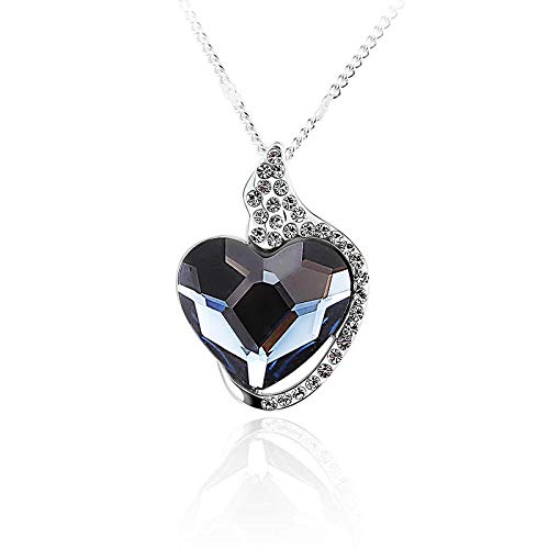 ZMC Women's Blue Black Pendant Necklace - ZMC STORE