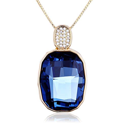 ZMC Women's Blue Black Pendant Necklace - ZMC STORE