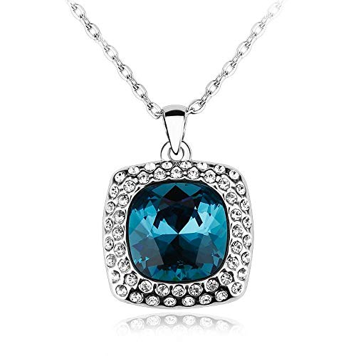 ZMC Women's Colorful Blue Pendant Necklace - ZMC STORE