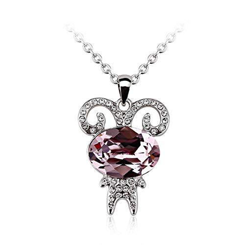 ZMC Women's Light Purple Pendant Necklace - ZMC STORE